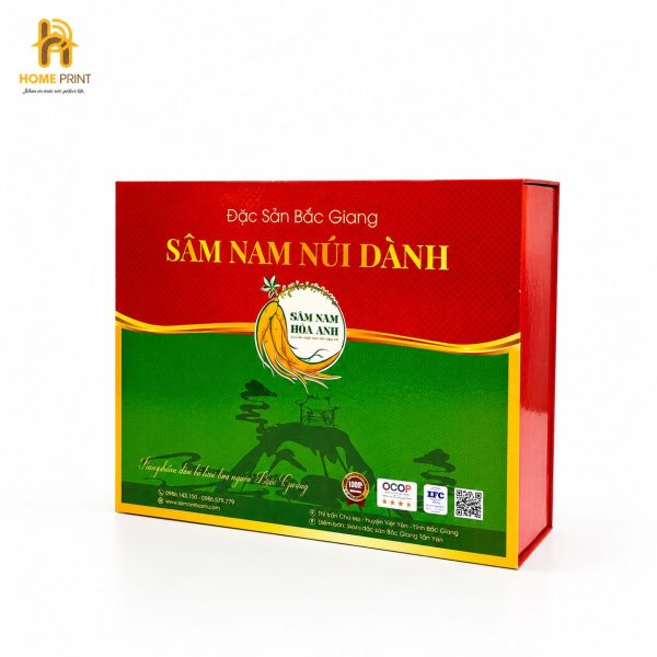 Hộp Giấy Sâm Nam Núi Dành