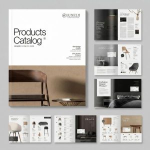 Ấn phẩm in catalogue bán hàng sắc nét giúp nhân viên kinh doanh tự tin thuyết phục đối tác.