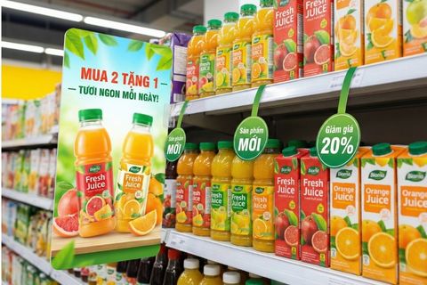 Các loại vật phẩm POSM trong dịch vụ in ấn marketing giúp kích thích hành vi mua sắm của khách hàng.