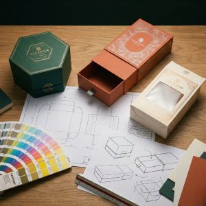 Đa dạng kiểu dáng và mẫu mã độc bản từ dịch vụ in hộp giấy theo yêu cầu cho doanh nghiệp.