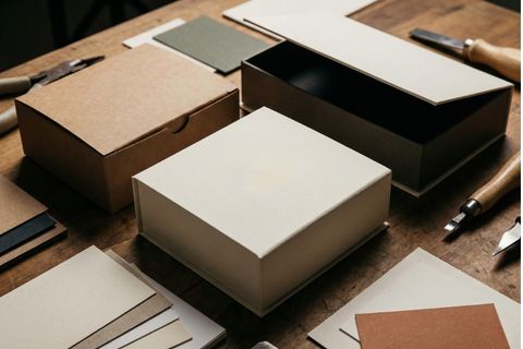 Đa dạng các mẫu mã bao bì từ hộp mềm đến hộp cứng cao cấp được sản xuất trực tiếp tại xưởng in hộp giấy.