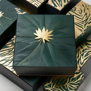 Dịch vụ in hộp giấy cao cấp mang đến các mẫu bao bì sang trọng, ép kim sắc nét giúp nâng tầm thương hiệu.