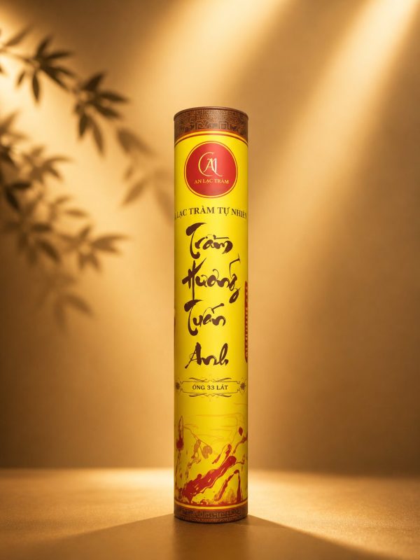Hộp Giấy Trụ Tròn Đựng Trầm Hương Tuấn Anh