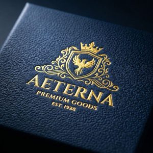 Giải pháp gia công ép kim logo nhũ vàng trên giấy mỹ thuật giúp khẳng định đẳng cấp thương hiệu.