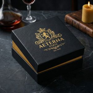 Giải pháp gia công hộp cao cấp sắc sảo với kỹ thuật ép kim và thúc nổi 3D.