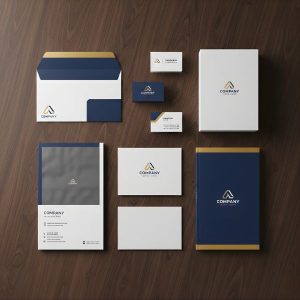 Dịch vụ in ấn doanh nghiệp trọn gói cho bộ nhận diện văn phòng và bao bì cao cấp.