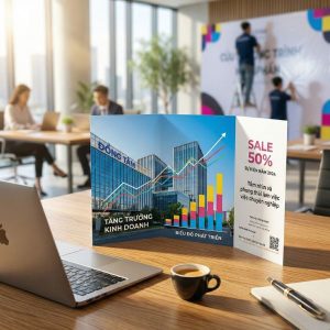 Giải pháp in brochure giới thiệu công ty chuyên nghiệp giúp nâng tầm hình ảnh thương hiệu trong mắt đối tác.