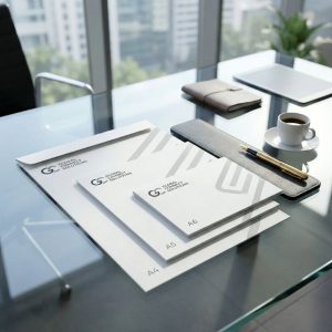 Giải pháp thiết kế và in phong bì công ty đồng bộ giúp nâng tầm hình ảnh chuyên nghiệp.