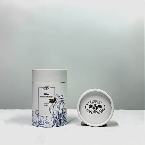 Hộp Giấy Trụ Tròn Đựng Trà Vương Thành Công