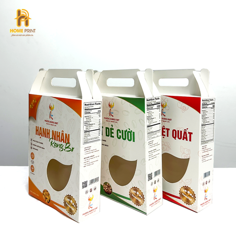 In Hộp Giấy Đựng Hạt Ngũ Cốc