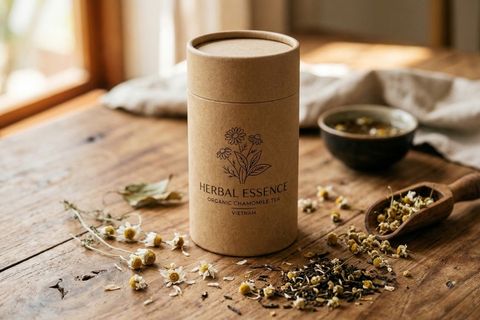 Lợi ích tuyệt vời khi in hộp trụ tròn bằng giấy kraft