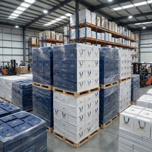 Quy mô nhà xưởng hiện đại đáp ứng tiến độ các đơn hàng in túi giấy số lượng lớn cho doanh nghiệp.