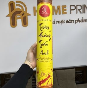 Hộp tròn trụ đựng hương