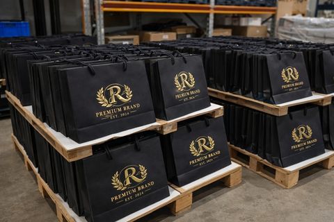 Quy trình bảo quản túi giấy tại kho xưởng trực tiếp