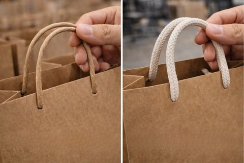 Các giải pháp quai xách chịu lực cao khi in túi kraft