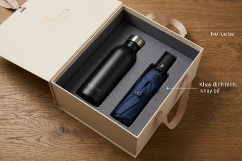 Cấu trúc khay định hình chống sốc an toàn tuyệt đối khi in túi quà