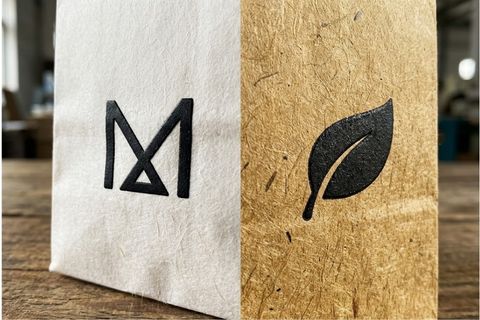 Công nghệ in lụa sắc nét và tối giản trên bao bì túi giấy kraft