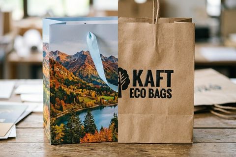 Chi tiết độ bám mực và màu sắc thực tế từ công nghệ in túi giấy Offset và in Lụa