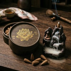 Dịch vụ thiết kế và sản xuất hộp ống trụ đựng trầm nụ cao cấp