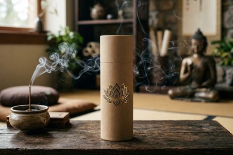 Giải pháp hộp trụ tròn đựng nhang trầm cao cấp bảo vệ hương thơm