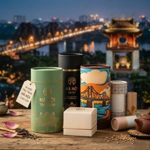 Dịch vụ thiết kế và in hộp trụ tròn tại Hà Nội uy tín chuyên nghiệp