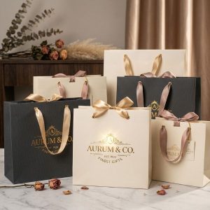 Dịch vụ thiết kế và in túi giấy đựng quà cao cấp nâng tầm thương hiệu