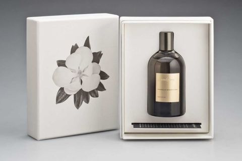 Cấu trúc khay mút xốp bảo vệ bên trong hộp carton đựng nước hoa