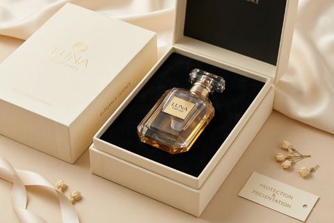 Khay mút xốp phủ nhung cao cấp bên trong hộp carton cứng