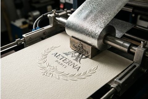 công nghệ ép kim và dập nổi 3D tinh xảo khi in túi xách giấy