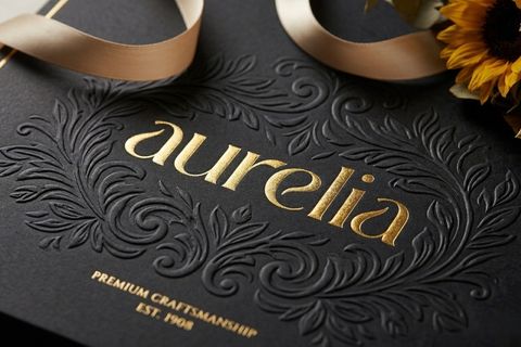 Nghệ thuật gia công ép kim và dập nổi tại công ty sản xuất túi giấ