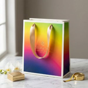 Thành phẩm bao bì sắc nét rực rỡ chứng minh sức mạnh của công nghệ in túi giấy Offset cao cấp