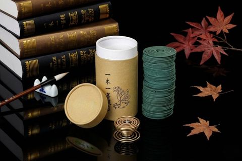 Cấu tạo hộp trụ tròn đựng nhang - trầm