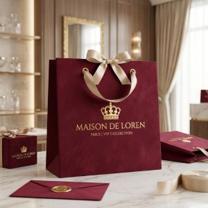 Dịch vụ thiết kế và sản xuất bì giấy đựng quà cao cấp giúp doanh nghiệp định vị thương hiệu