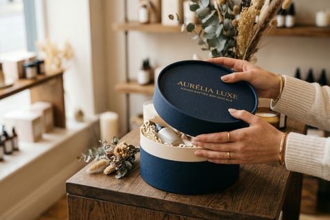 Trải nghiệm mở hộp tuyệt vời khi in hộp giấy tròn cao cấp