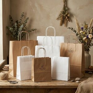 Giải pháp sản xuất túi kraft có quai thân thiện môi trường giúp nâng tầm thương hiệu