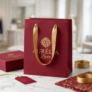 Dịch vụ thiết kế và sản xuất túi xách giấy đựng quà cao cấp giúp doanh nghiệp tri ân đối tác