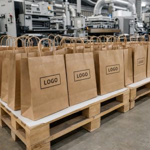 Xưởng in túi giấy kraft quy mô công nghiệp uy tín và chất lượng