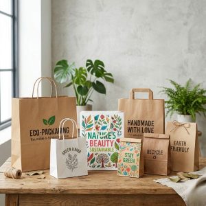 Xưởng sản xuất túi giấy kraft HomePrint cung cấp giải pháp bao bì xanh