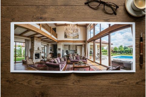 Ứng dụng in catalogue khổ ngang (Landscape) cho ngành nội thất