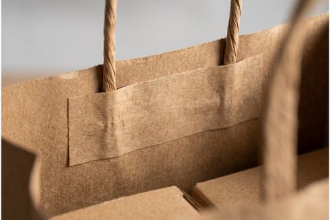 Quai xoắn giấy chắc chắn đồng bộ cho túi giấy kraft giá rẻ.