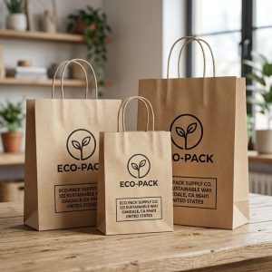 Xưởng nhận in túi giấy giá rẻ chất liệu Kraft sinh thái, sạch sẽ tại HCM và Hà Nội