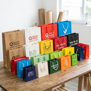 Dịch vụ in túi giấy lấy liền nhanh chóng và sắc nét tại HomePrint.