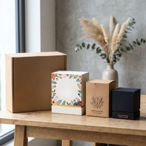 Các mẫu hộp giấy đa dạng từ quy trình gia công bao bì hộp giấy chuyên nghiệp.