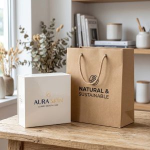 Các mẫu in màu giấy cứng làm vỏ hộp và túi xách bền bỉ.