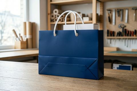 Túi giấy đơn giản cứng cáp