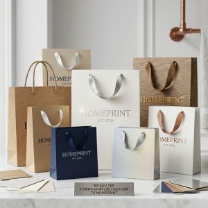 Tổng hợp 7 loại chất liệu in túi giấy cao cấp và bền bỉ dẫn đầu xu hướng 2026