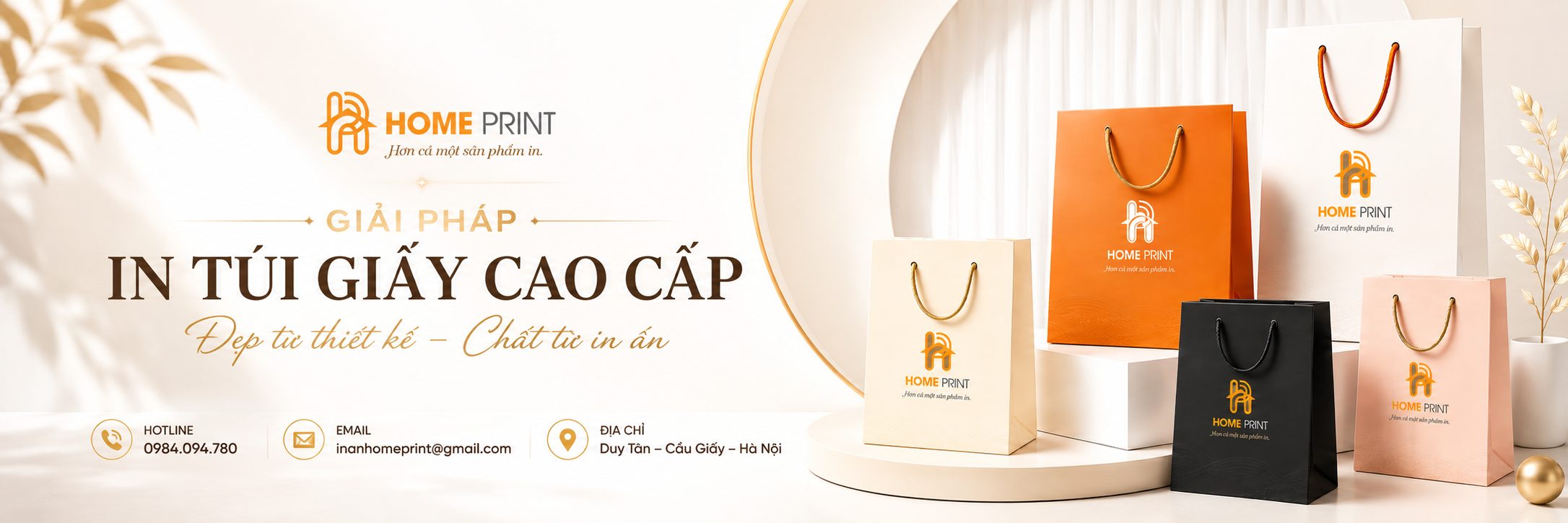 Giải pháp in túi giấy cao cấp