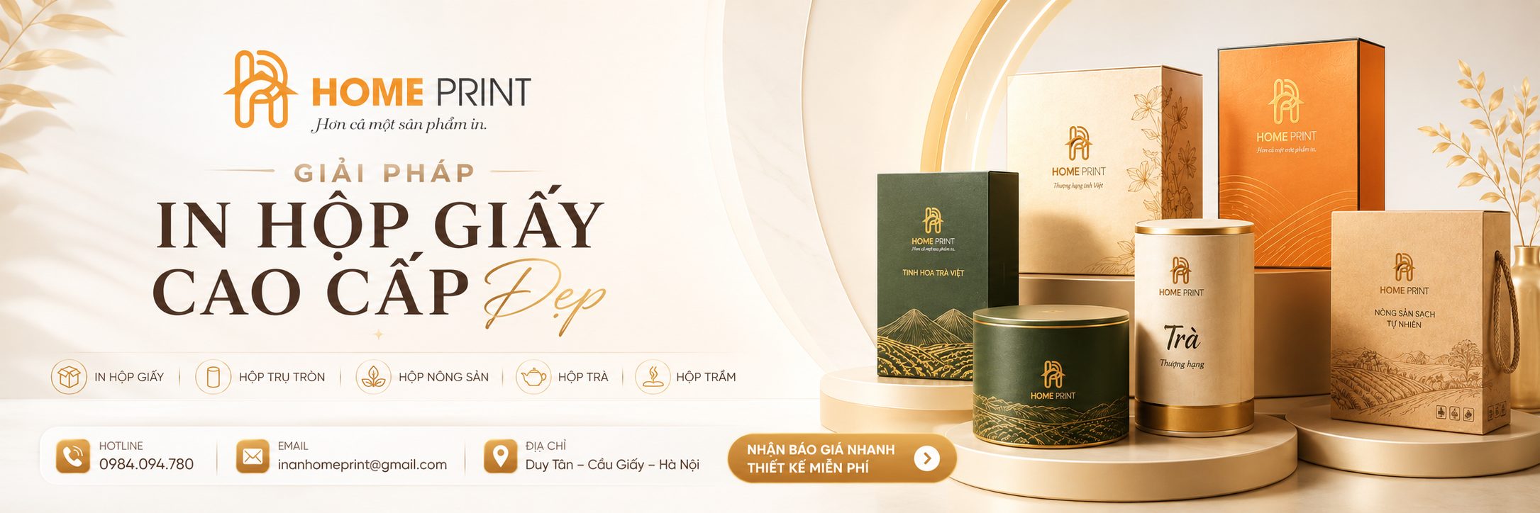 Giải pháp in hộp giấy cao cấp