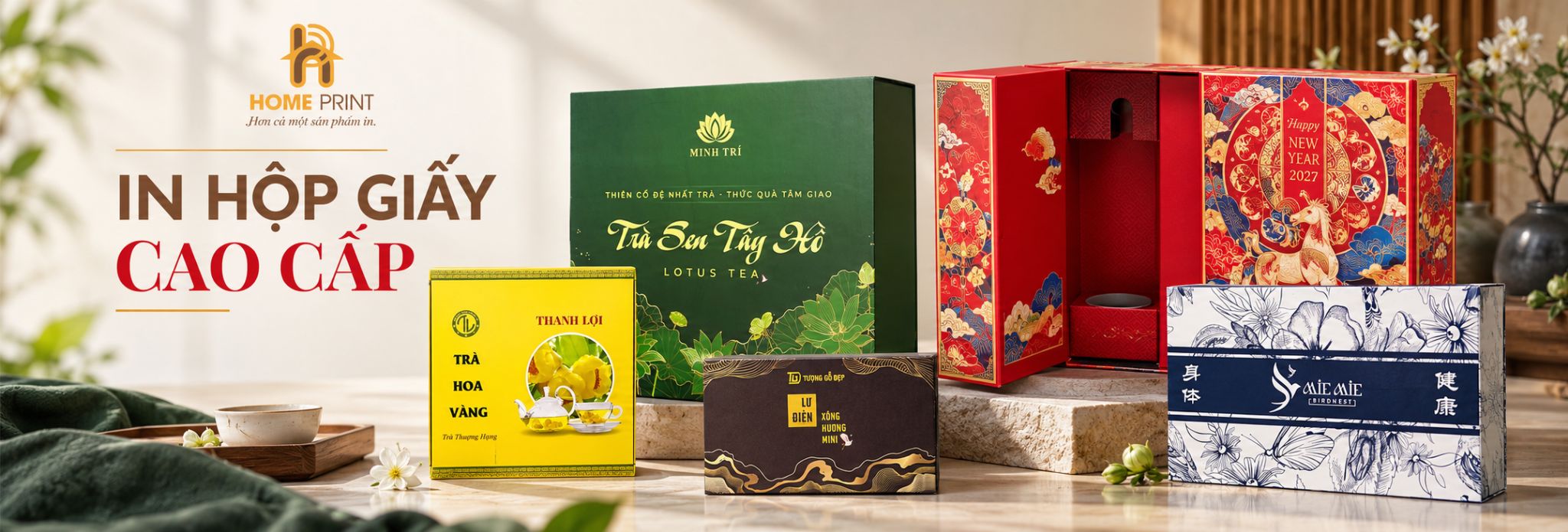In hộp giấy cao cấp