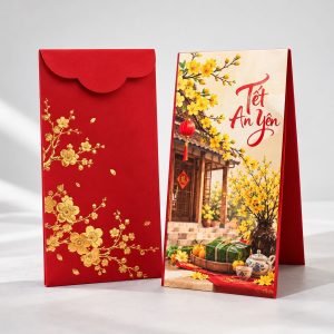 In lì xì tết - Mẫu Tết An Yên